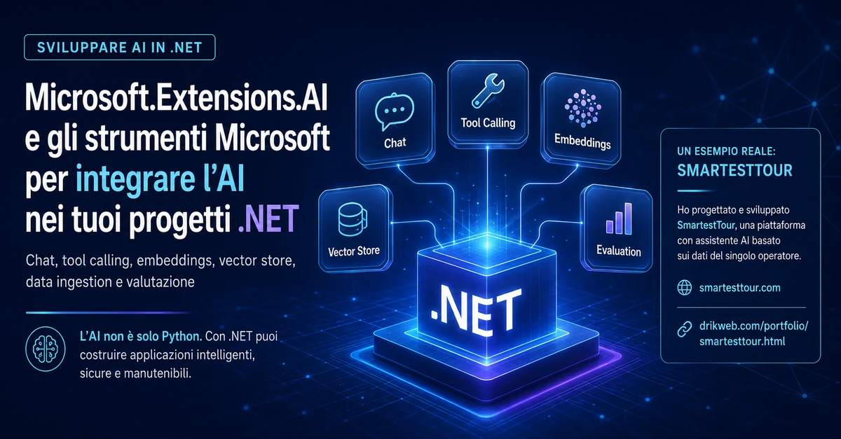 Developing AI Applications in .NET: Microsoft.Extensions.AI and the Microsoft AI Ecosystem